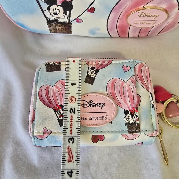 Her Universe Disney Mickey & Minnie Mouse Heart Balloon Mini Backpack & Wallet main image 11